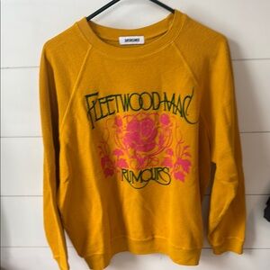 Daydreamer Mustard Fleetwood Mac Sweatshirt